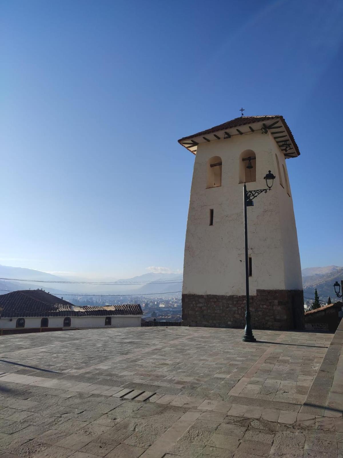 Hostal Con Vista A La Ciudad Santa Ana Куско Экстерьер фото