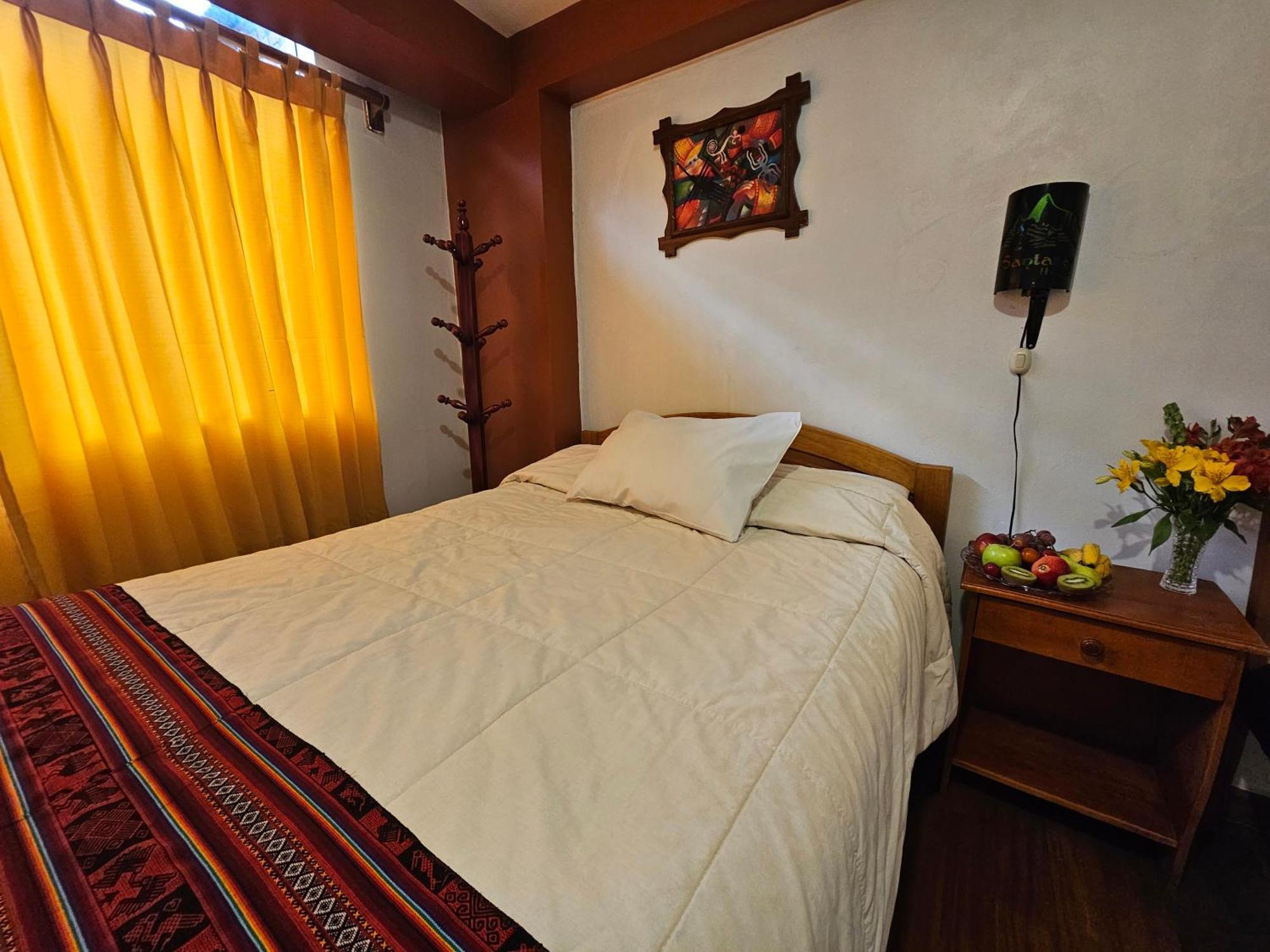 Hostal Con Vista A La Ciudad Santa Ana Куско Экстерьер фото