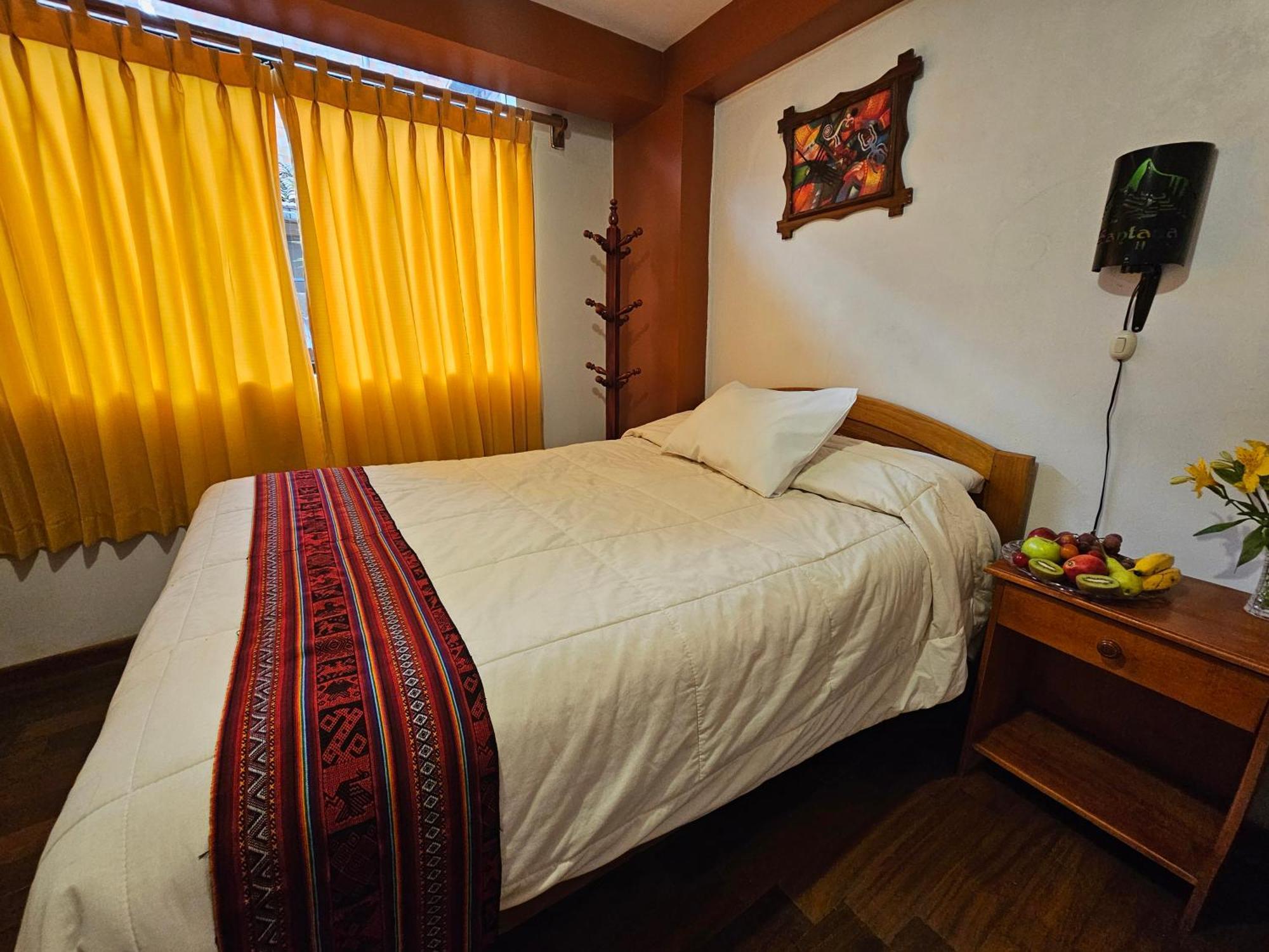 Hostal Con Vista A La Ciudad Santa Ana Куско Экстерьер фото
