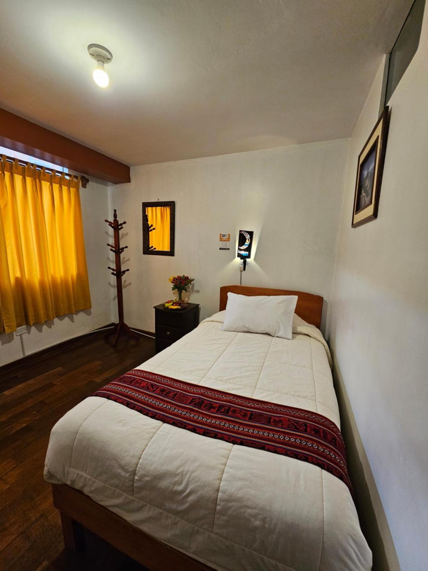 Hostal Con Vista A La Ciudad Santa Ana Куско Экстерьер фото