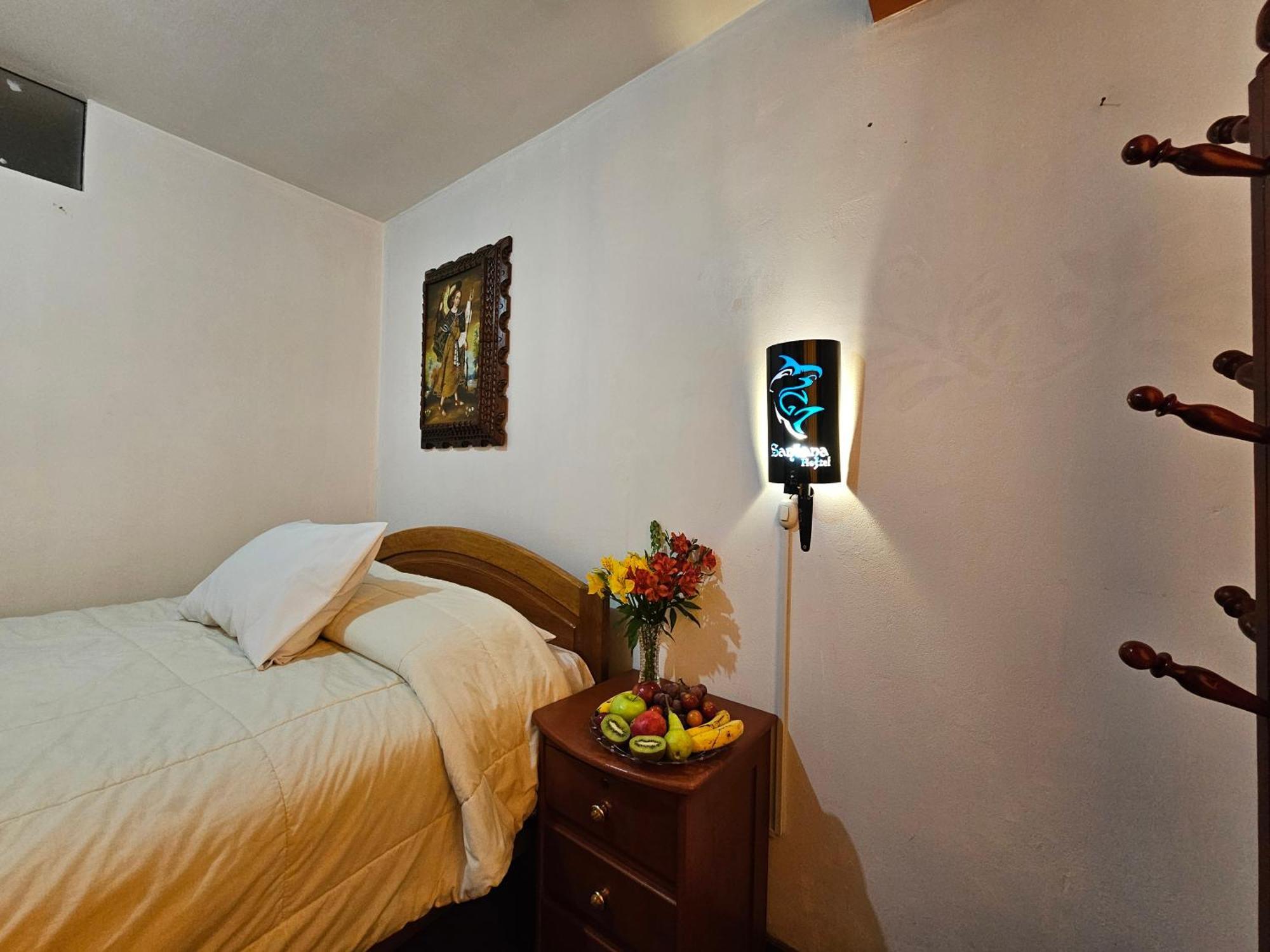 Hostal Con Vista A La Ciudad Santa Ana Куско Экстерьер фото