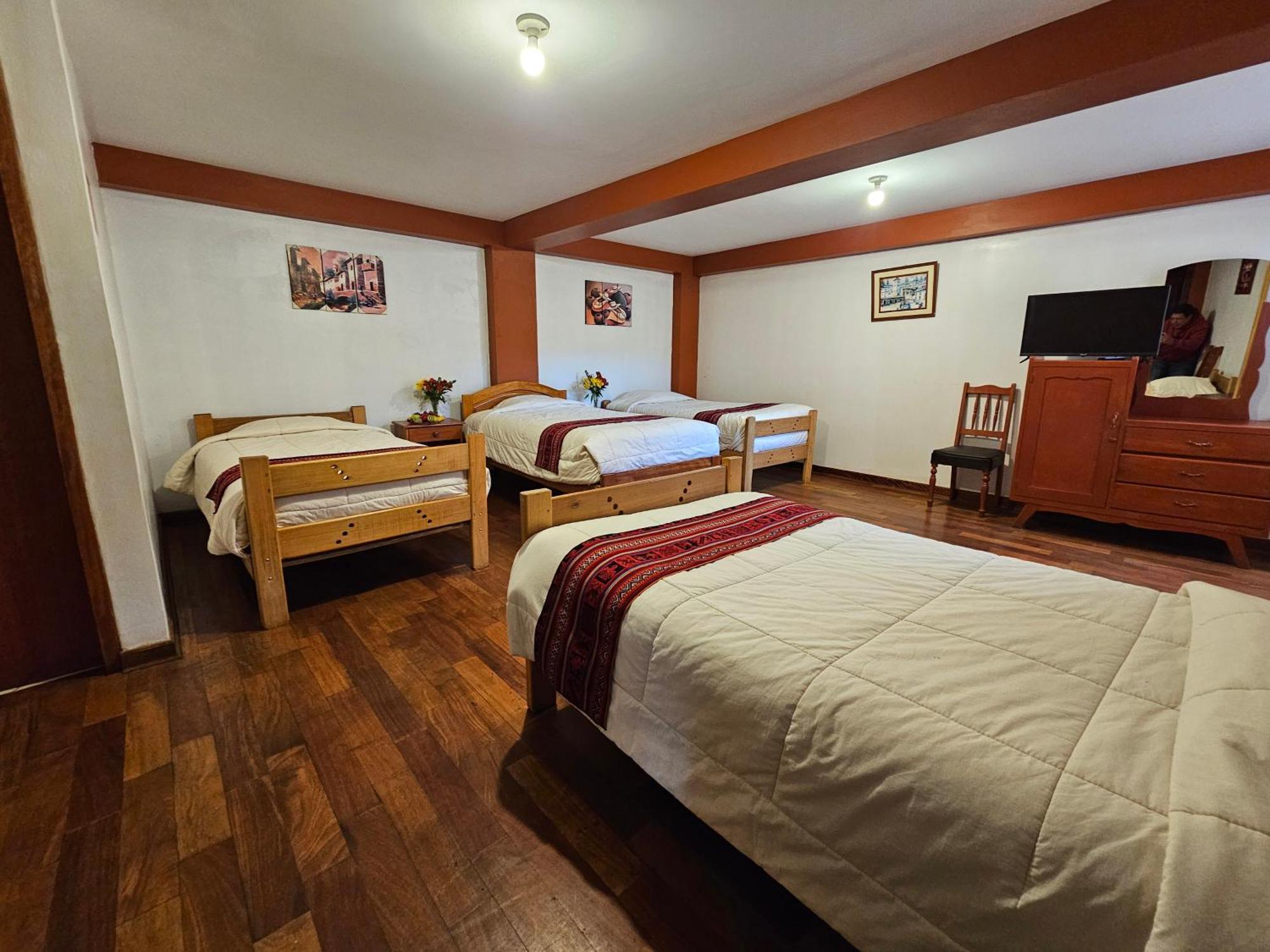 Hostal Con Vista A La Ciudad Santa Ana Куско Экстерьер фото