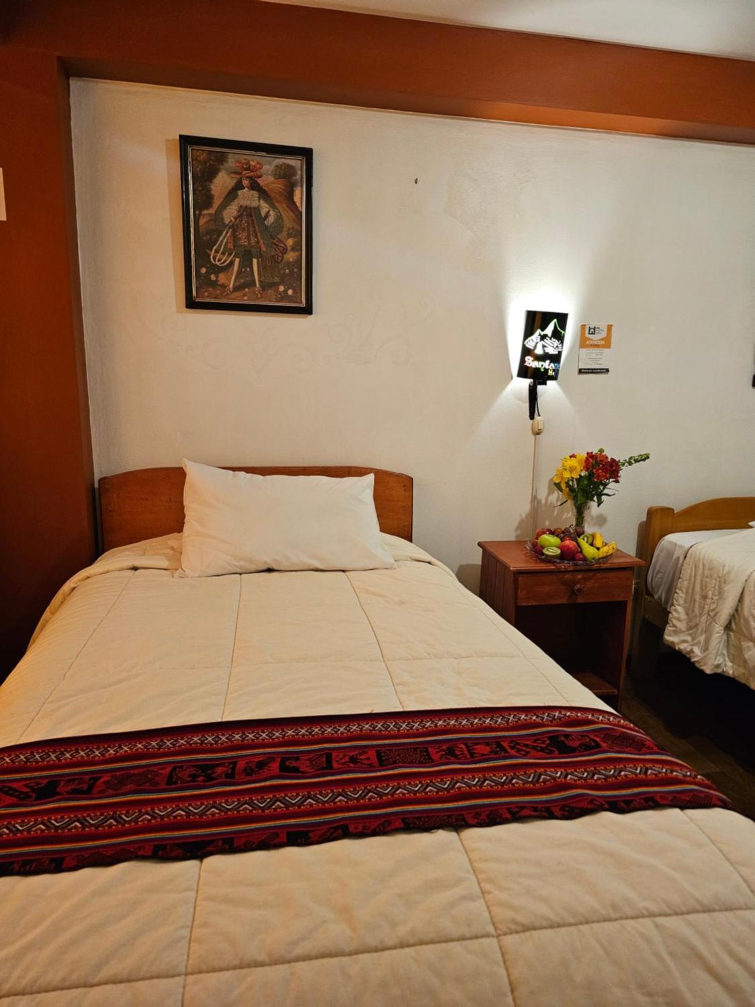 Hostal Con Vista A La Ciudad Santa Ana Куско Экстерьер фото